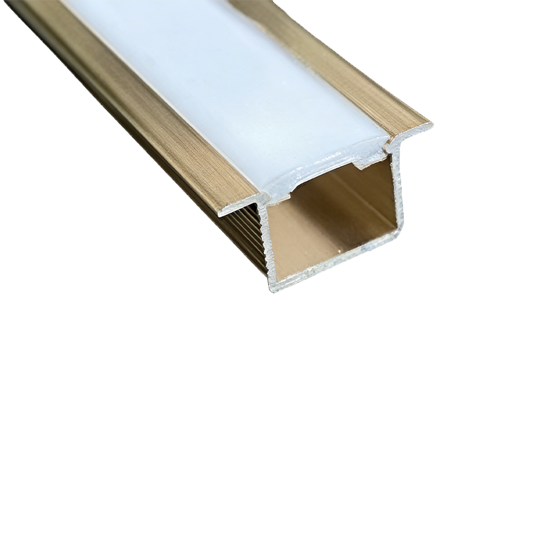 X8 hliníkové línie so svetlami pre 8 mm drevený dyhový panel s osvetleným dizajnom