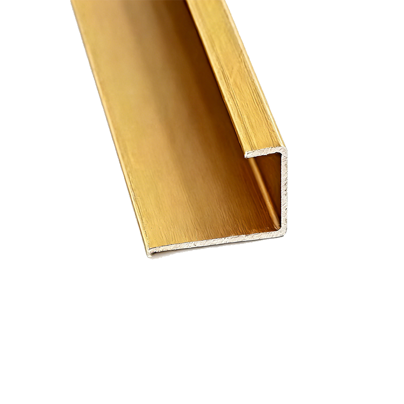 X7 hliníkové lemovanie pre 7 mm drevený dyhový panel Vynikajúca kvalita